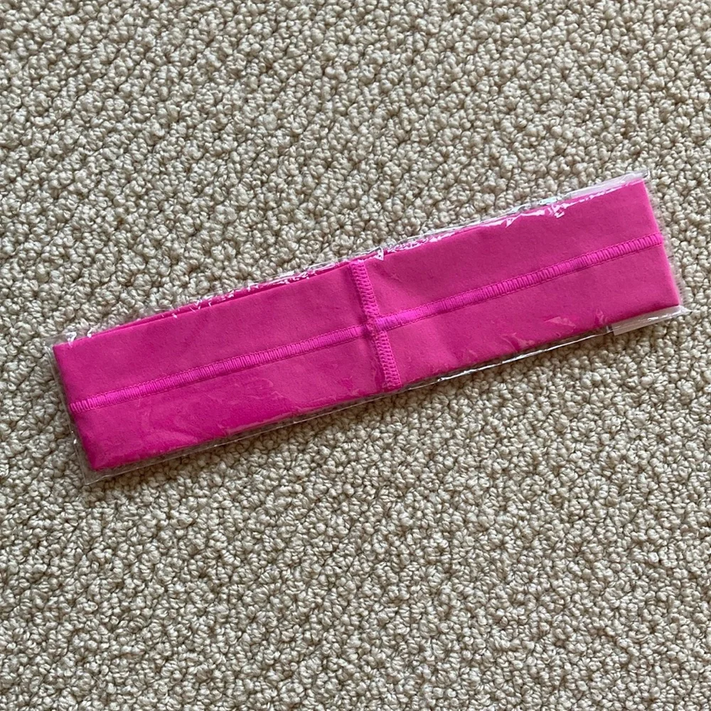 NEW Senita Athletics Athletic Head Band Hairband Hot Pink Sealed NWT